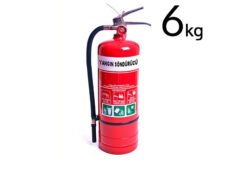 6 Kilogram Yangın Söndürme Tüpü