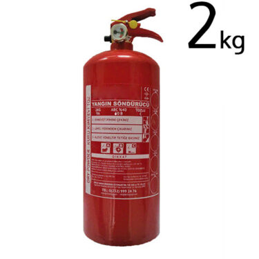 2 Kilogram Yangın Söndürme Tüpü